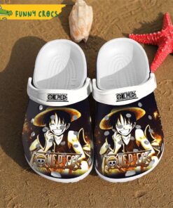 Smilling Luffy One Piece Crocs Slippers