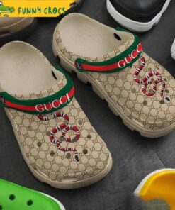 Snake Gucci Crocs Sandals