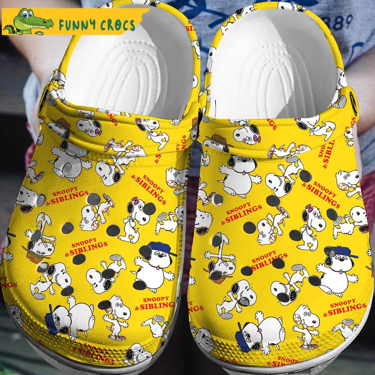 Snoopy Boo Pumpkin Halloween Crocs Sandals