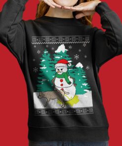 Snowman Funny Ugly Sweaters