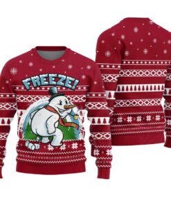 Snowman Naughty Christmas Sweater