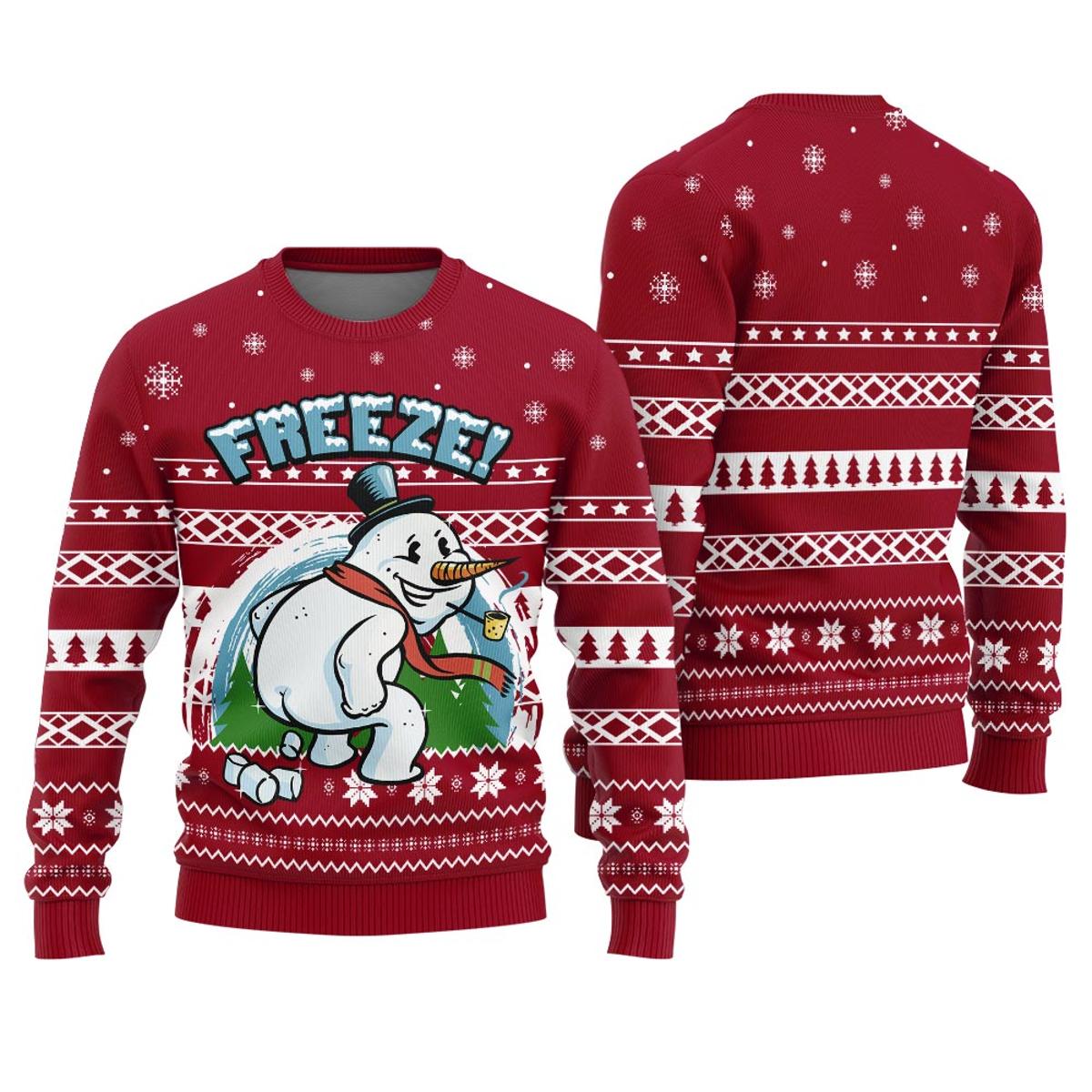 Funny Cat Christmas Sweater