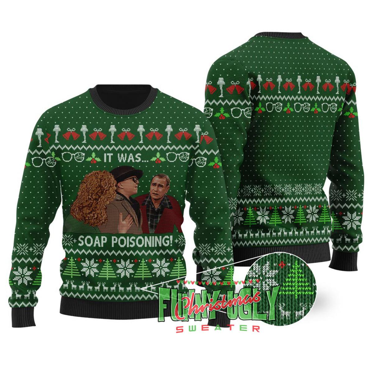 Shoot Your Eye Out Kid A Christmas Story Sweater