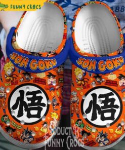 Son Goku Dragon Ball Z Crocs Shoes