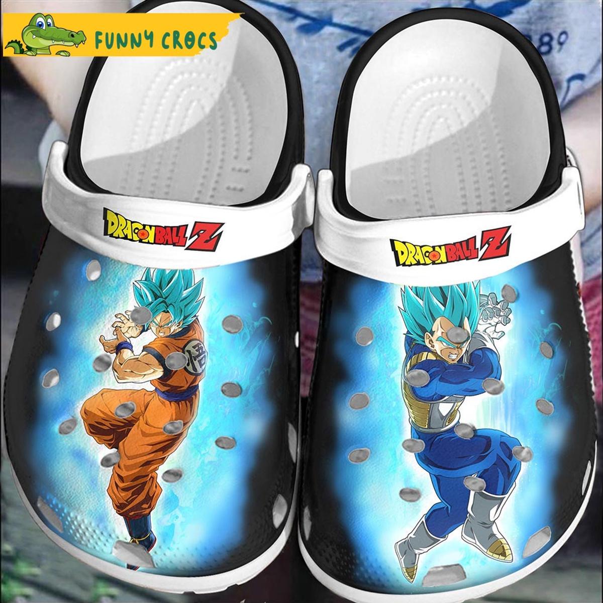 Goku And Vegeta Fuse Dragon Ball Z Crocs Clog Slippers