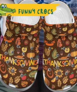 Custom Flower Black Girl Thanksgiving Crocs Clog Shoes