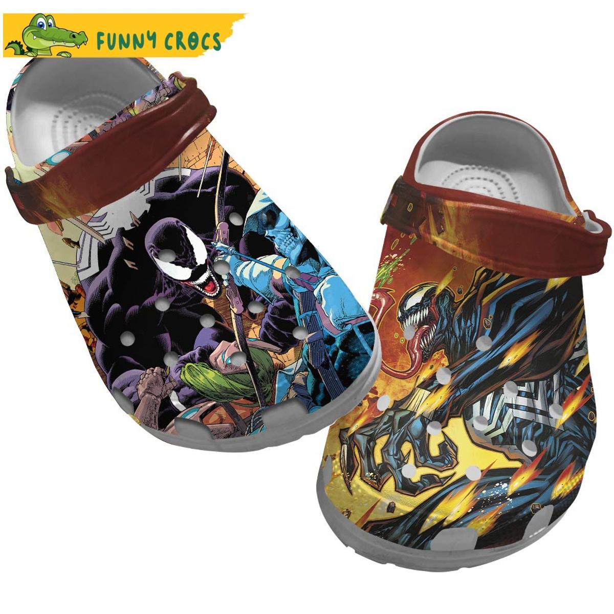 Movie Marvel Venom Gifts Crocs Shoes