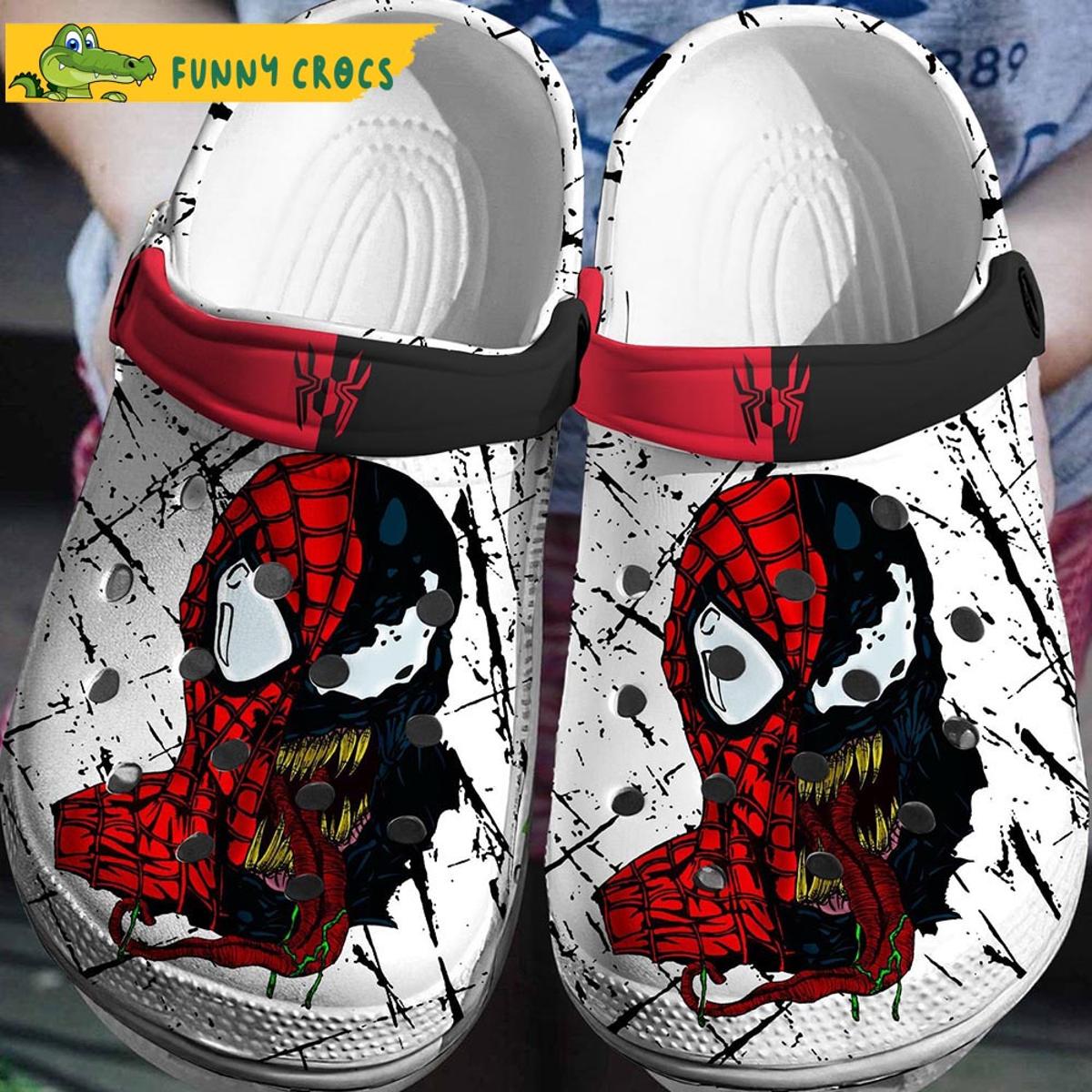 Spiderpool Spider Man Crocs Shoes