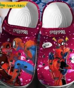 Spiderpool Spider Man Crocs Shoes