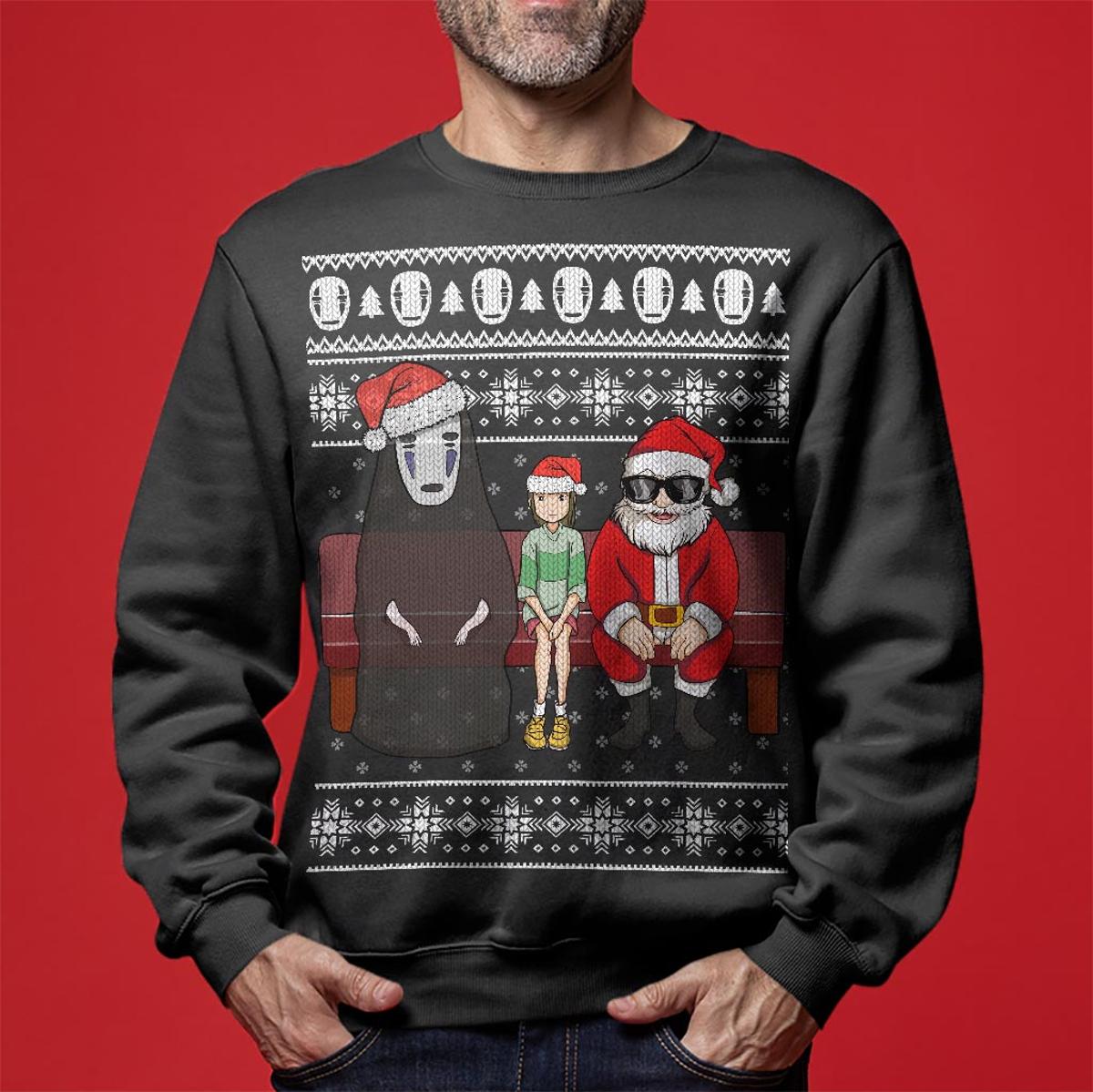 Ugly Christmas Sweater Spirited Away