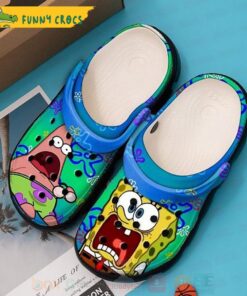 Spongebob And Patrick Star Crocs Slippers