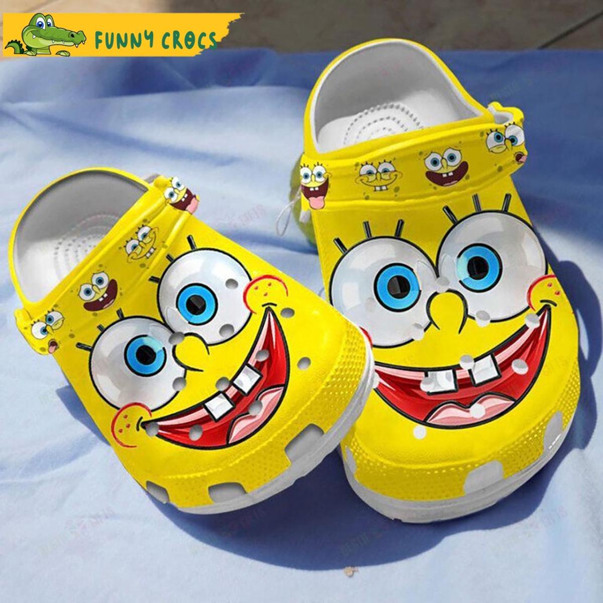 Spongebob Squarepants Cartoon Crocs Slippers