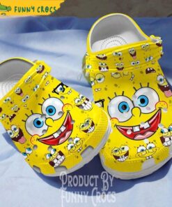 Funny Spongebob Yellow Crocs Classic