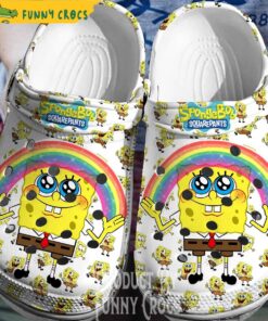 Funny Face Patrick Star Salivate Spongebob Crocs Shoes