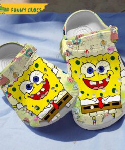 Spongebob Squarepants Cartoon Crocs Slippers