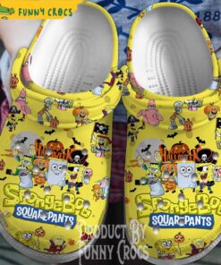 Spongebob Squarepants Halloween Crocs Sandals