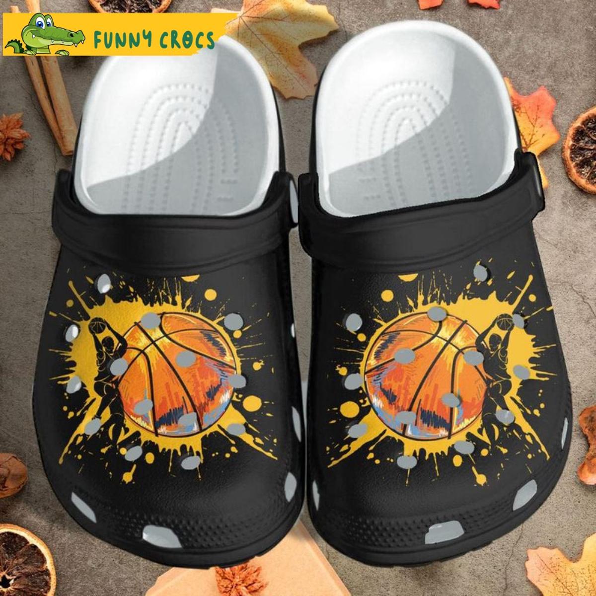 Custom & Number My Love Passion Basketball Crocs Slippers