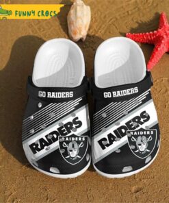 Las Vegas Raiders Crocs Clogs