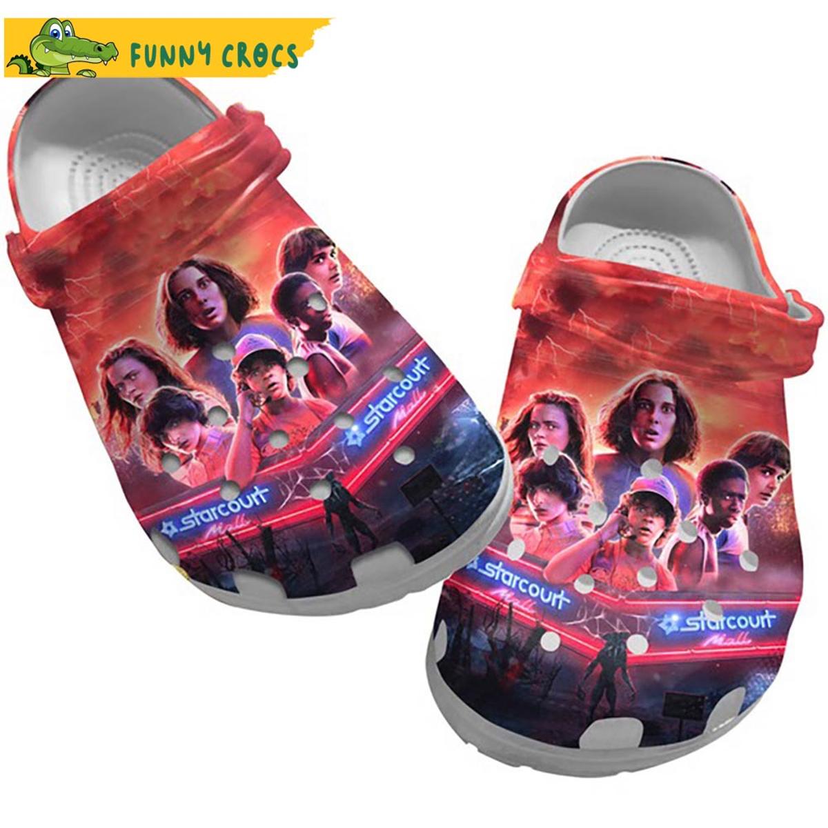 Rare Color Stranger Things Crocs Sandals