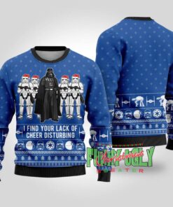 Star Wars Darth Vader And Stormtrooper Funny Christmas Sweater