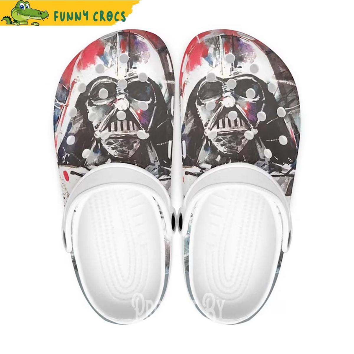 Darth Vader Mask Star Wars Crocs Slippers