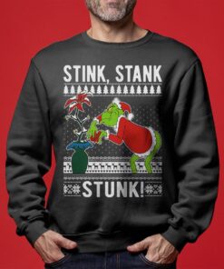 Stink Stank Stunk Grinch Christmas Sweater
