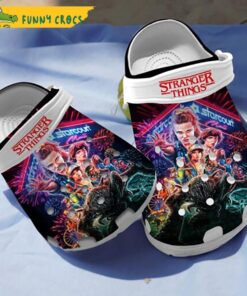 Stranger Things Characters Crocs Clog Slippers