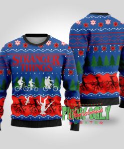 Stranger Things Funny Christmas Sweater