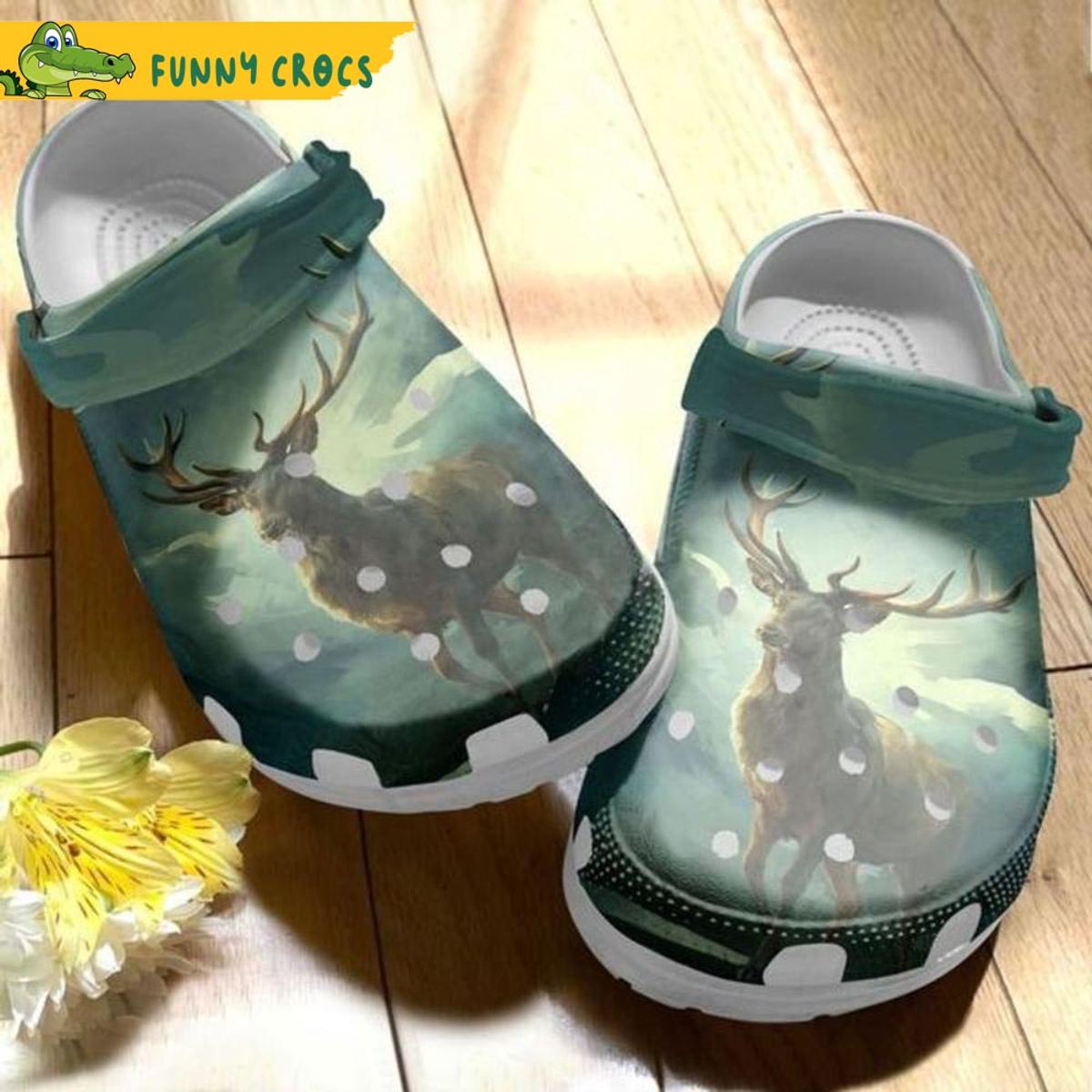 Deer Hunting Lovers Crocs Clog