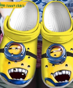 Funny Yellow Minion Crocs Shoes