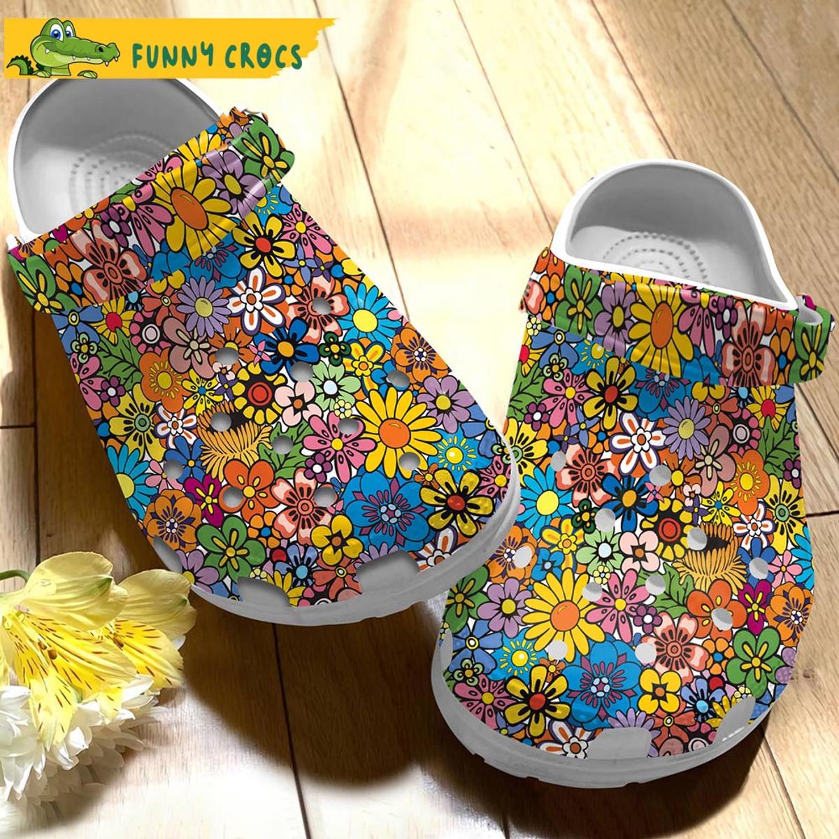 Sunflower Girl Garden Crocs Clog