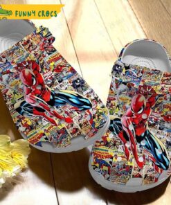 Super Hero Spider Man Crocs Clog Slippers