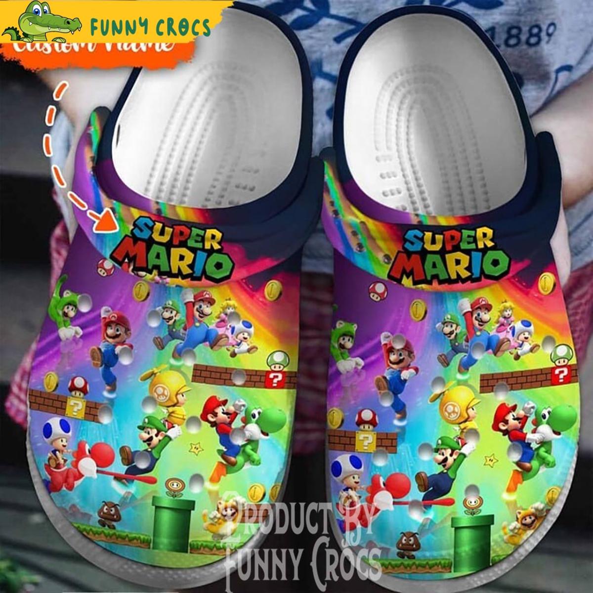 Princess Daisy , Super Mario Crocs Clog Slippers