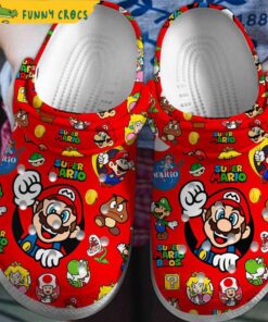 Super Mario Crocs Sandals