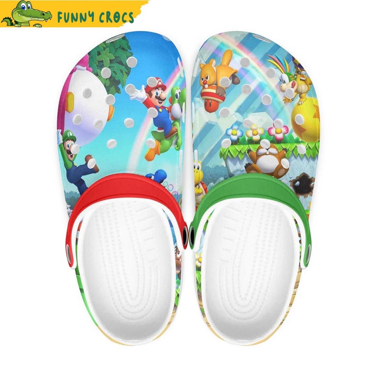 Super Mario World Crocs Slippers