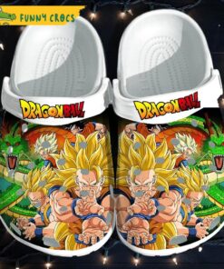 Super Saiyan Dragon Ball Z Crocs Sandals