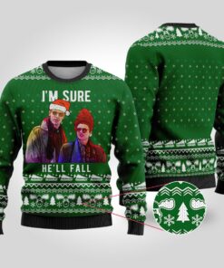 Sure He’ll Fall National Lampoon Christmas Sweater