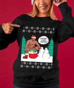 Surprising Frosty Barry Wood Funny Ugly Christmas Sweater