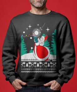 Swinging Santa National Lampoon Ugly Christmas Sweater