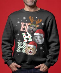 Tacky Custom Cat Christmas Sweater