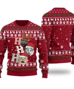 Tacky Personalized Pet Christmas Sweater