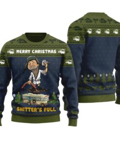 Hilarious Shitters Full Mens Ugly Christmas Sweater