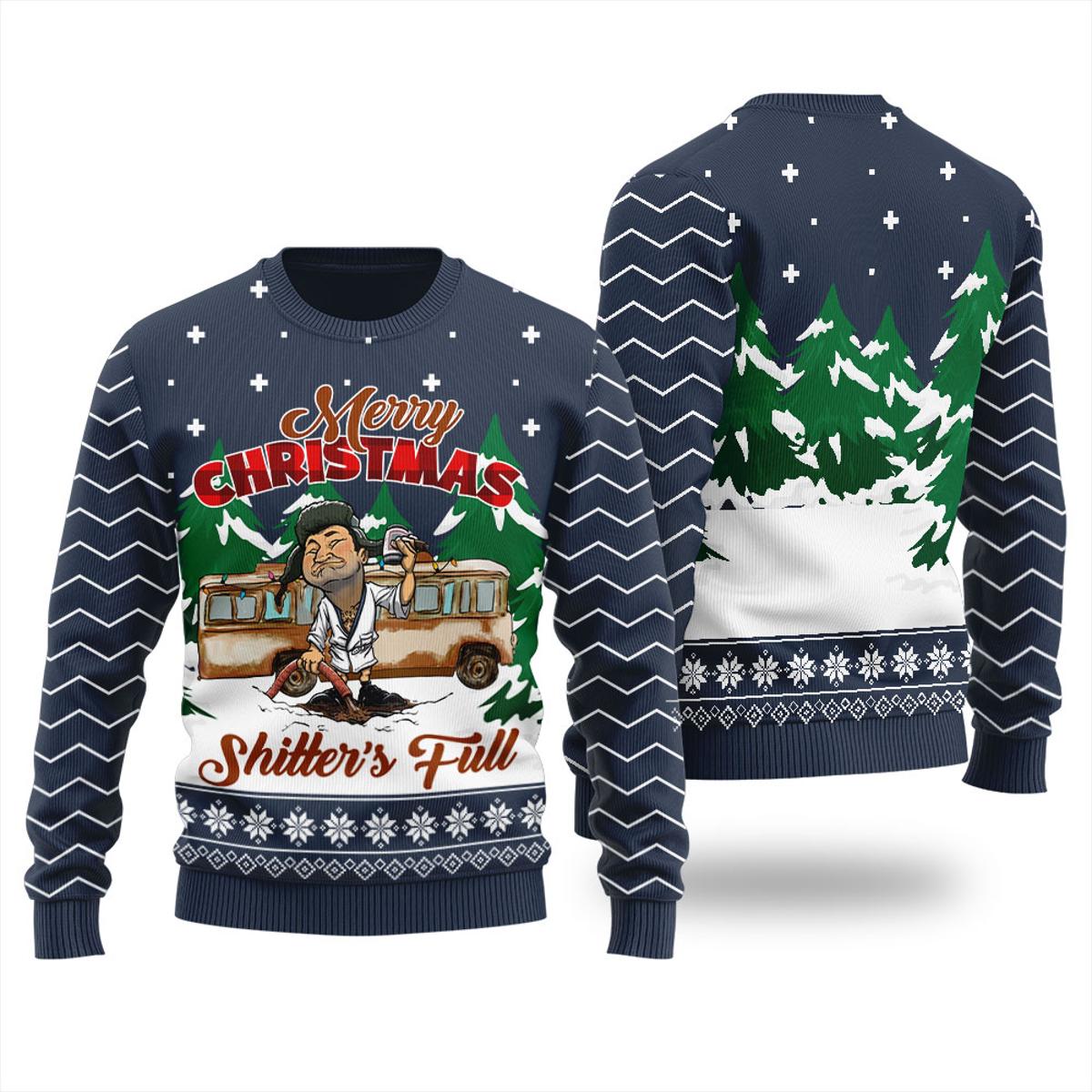 Merry Shitters Full Christmas Sweater