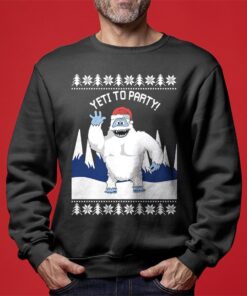 Tacky Yeti To Party Mens Ugly Sweater