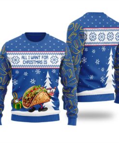 Taco Womens Ugly Christmas Sweater