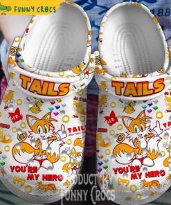 Tails Sonic Crocs Shoes