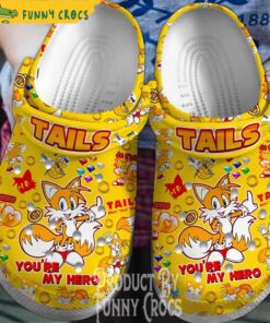 Tails Sonic Crocs Slippers