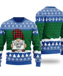 Take Me Gnome Custom Ugly Sweaters