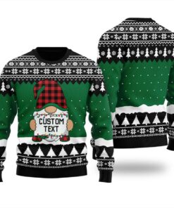 Take Me Gnome Tonight Personalized Ugly Sweater