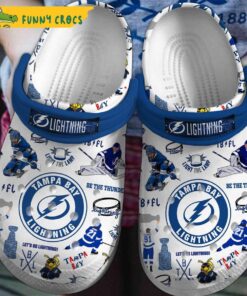 Tampa Bay Lightning Nhl Crocs Classic